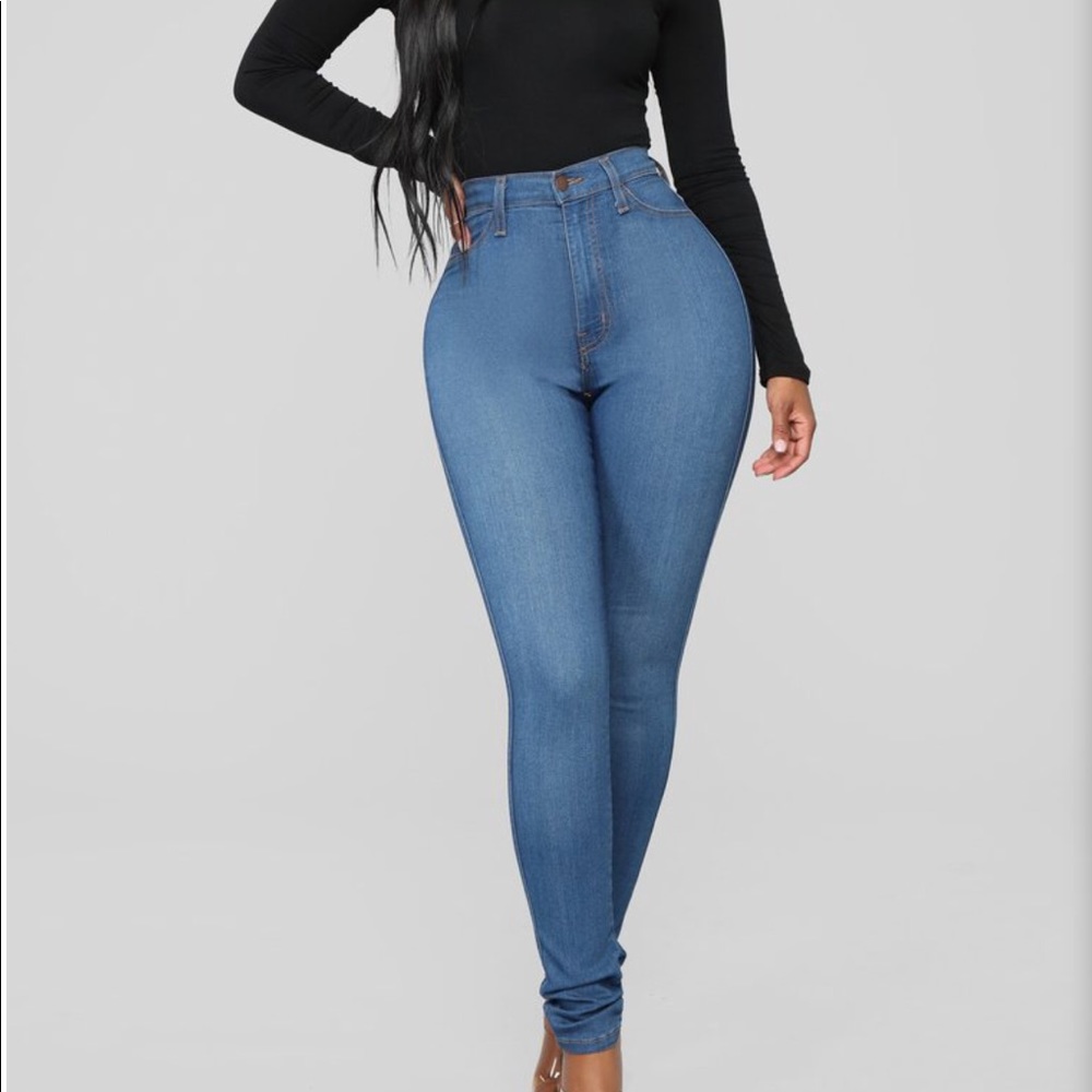 Fashion nova classic high waist jeans